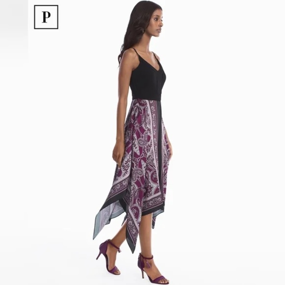 WHBM Paisley Dress